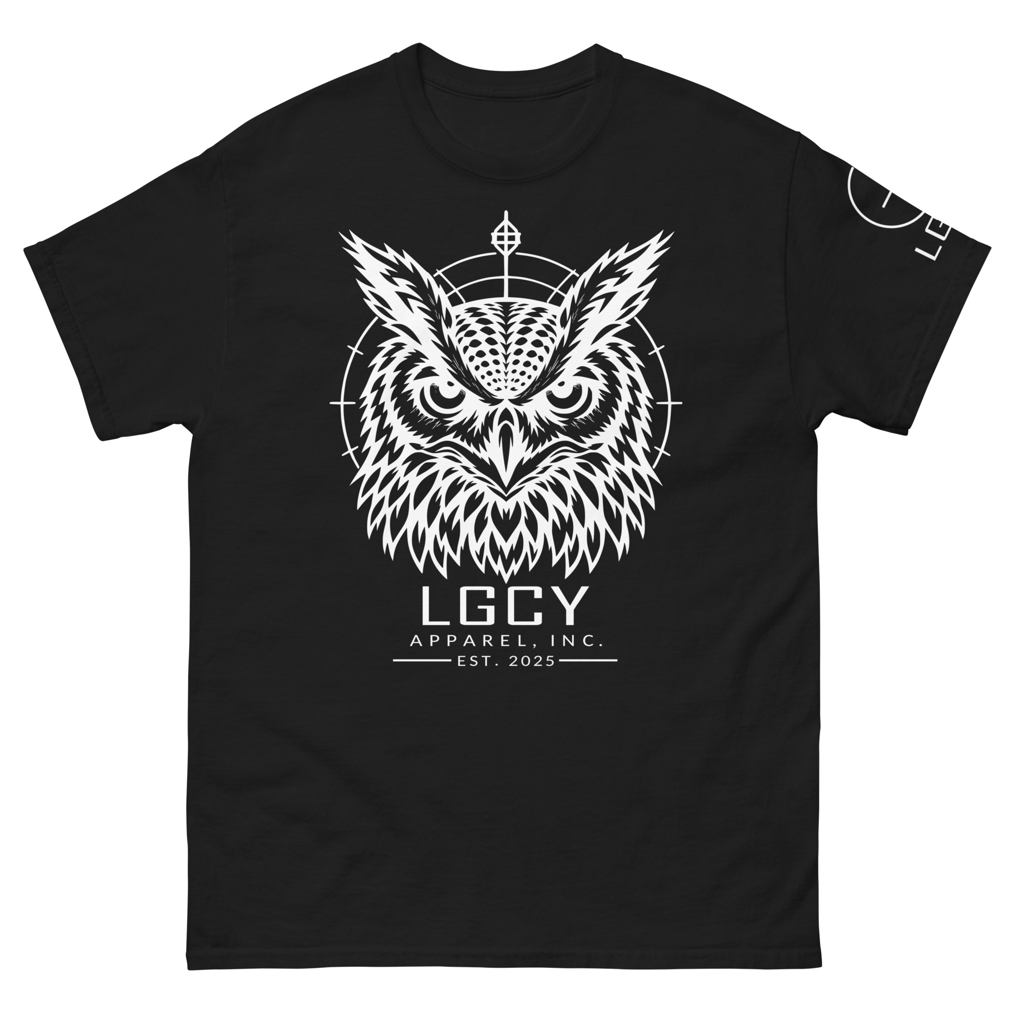 LGCY OWL YOUTH T-SHIRT in Black