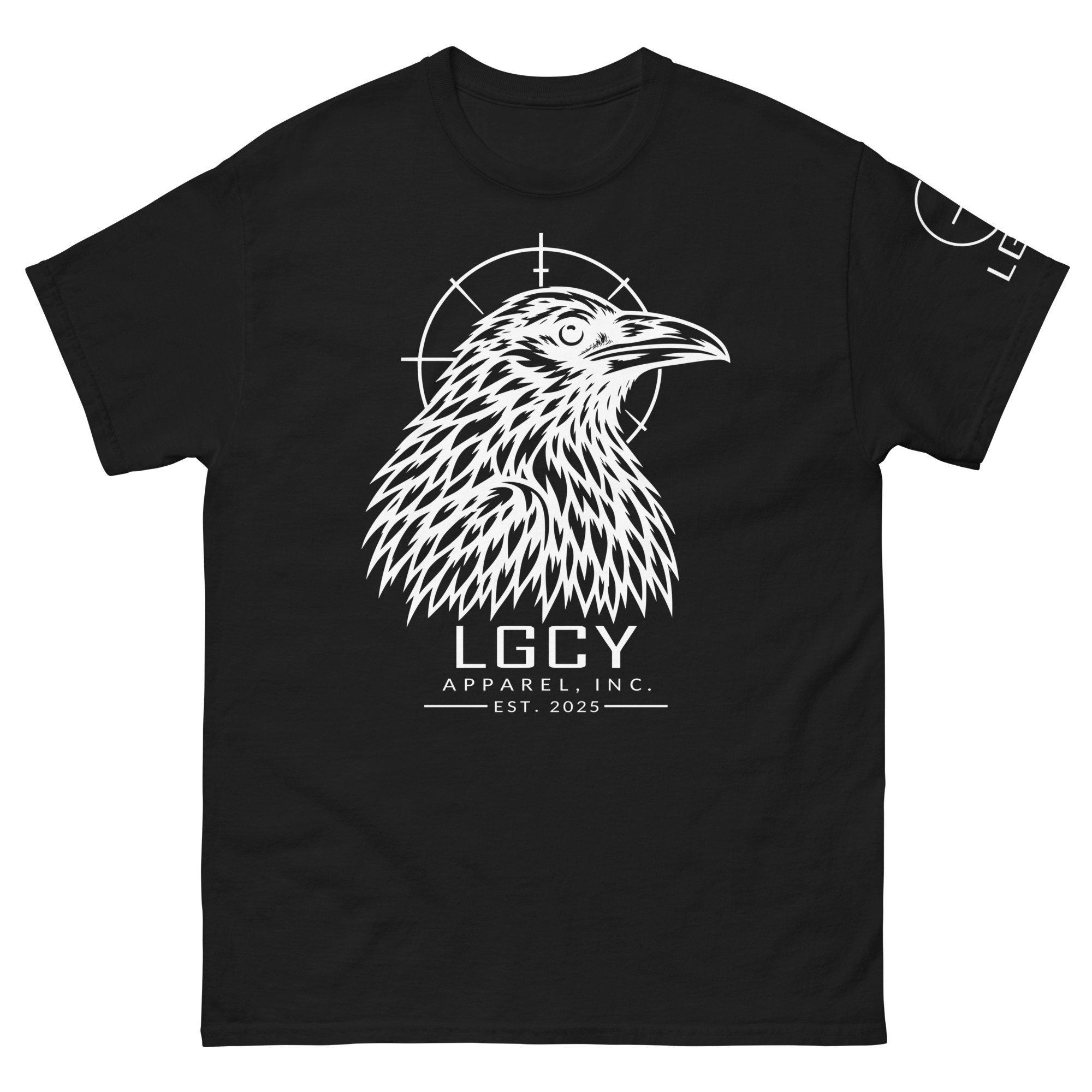 LGCY RAVEN T-SHIRT in Black