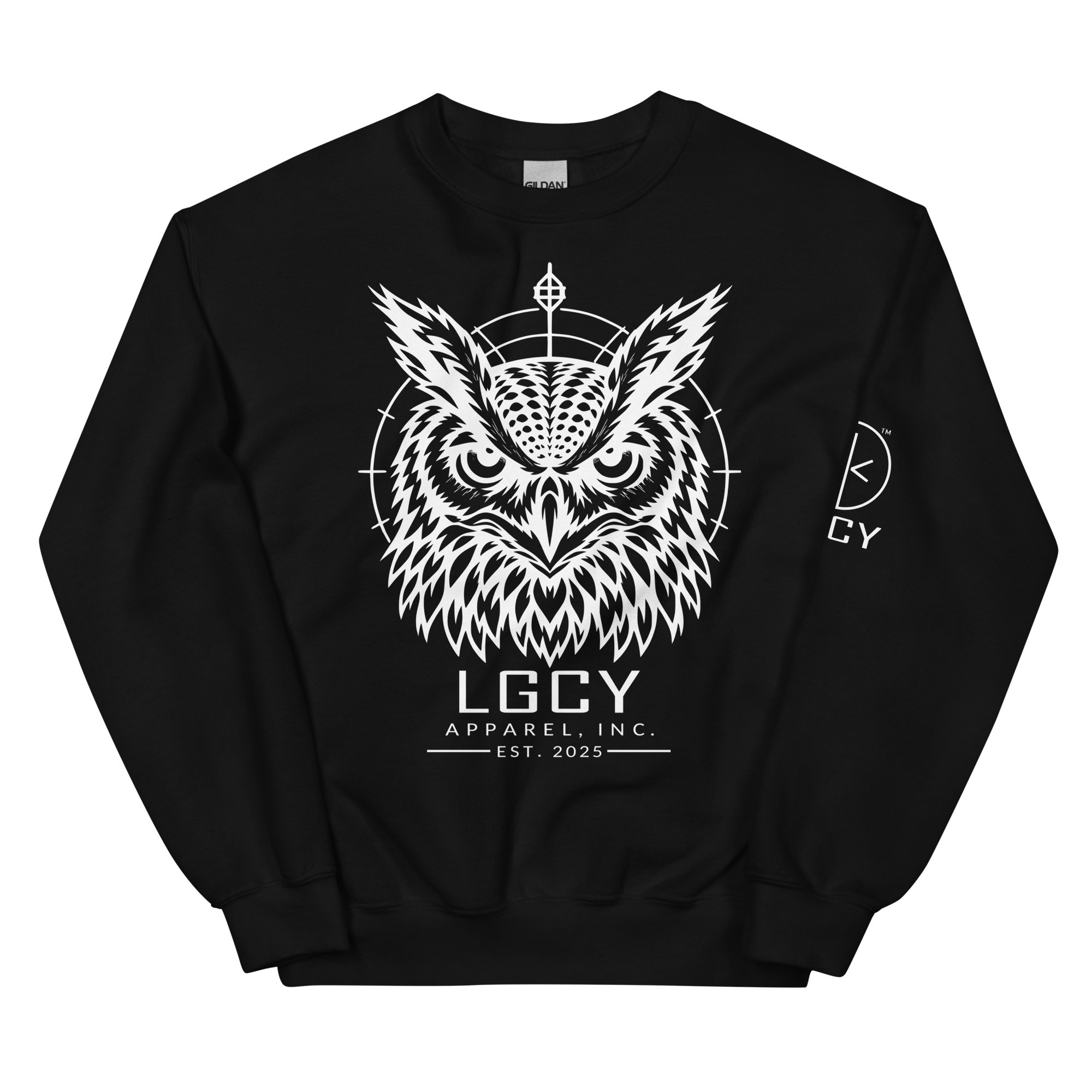 LGCY OWL SWEATSHIRT in Black