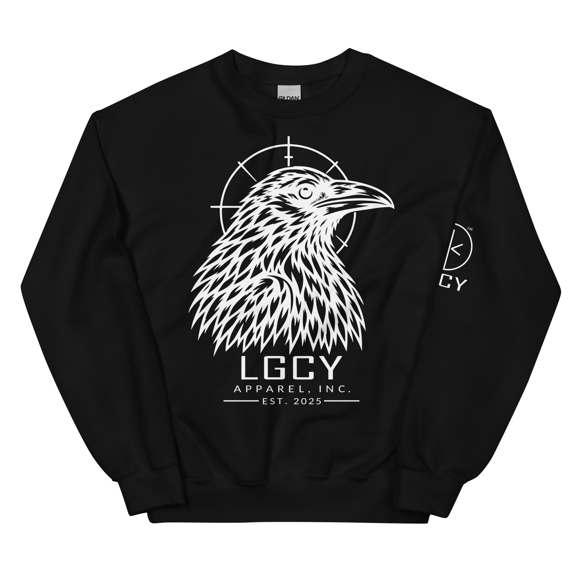 LGCY RAVEN SWEATSHIRT in Black