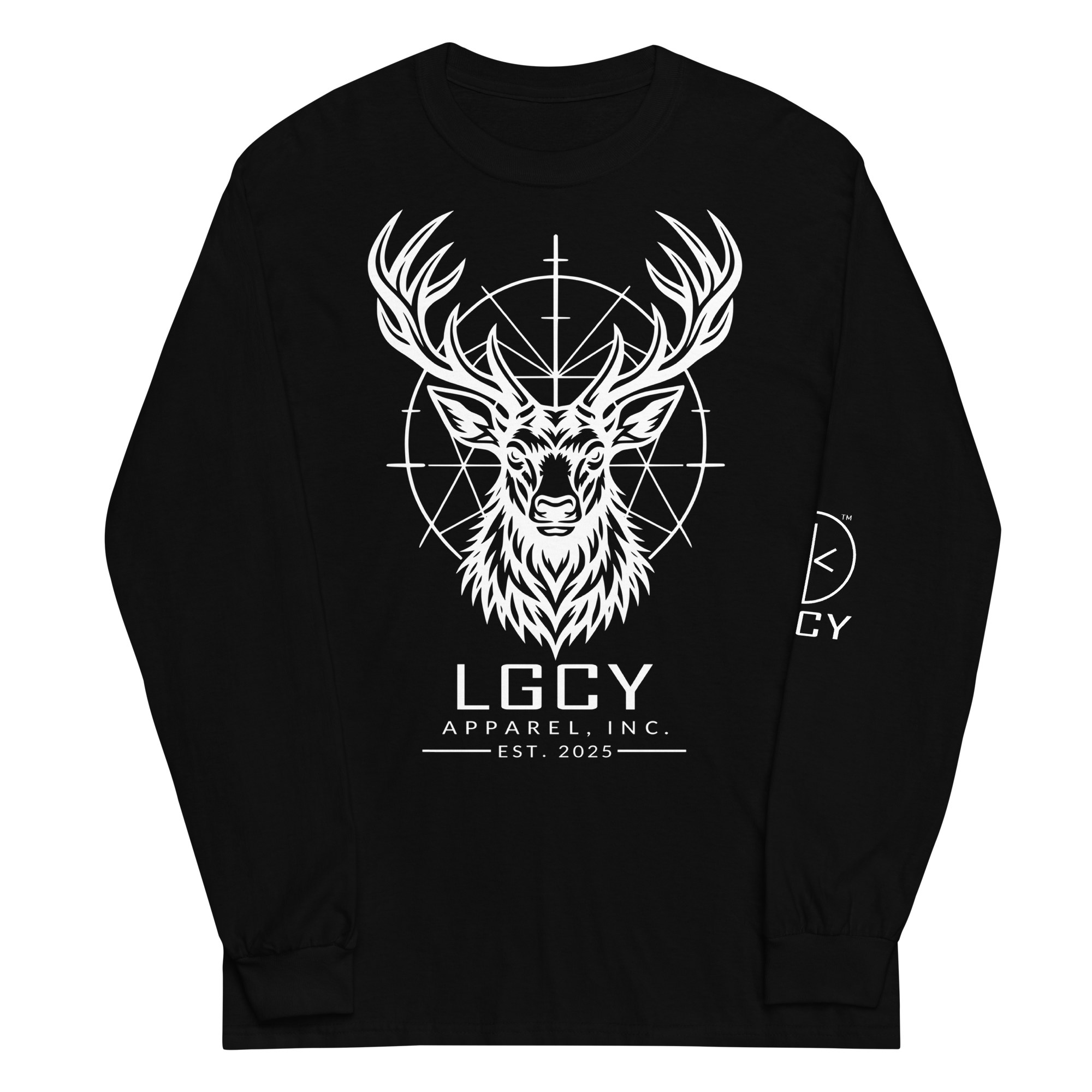 LGCY STAG LONG SLEEVE SHIRT in Black