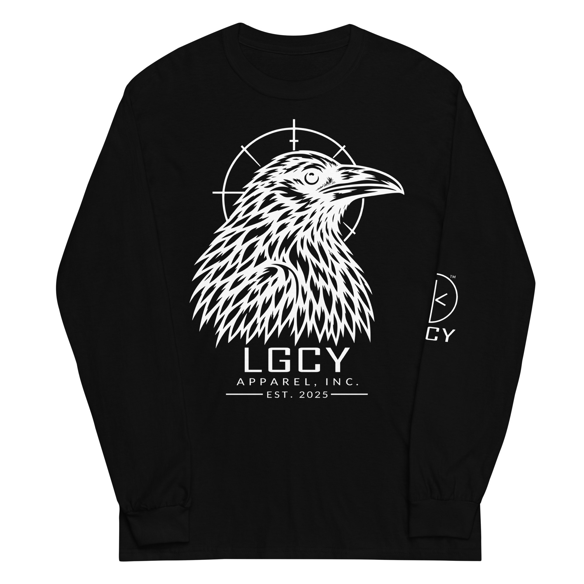 LGCY RAVEN LONG SLEEVE SHIRT in Black
